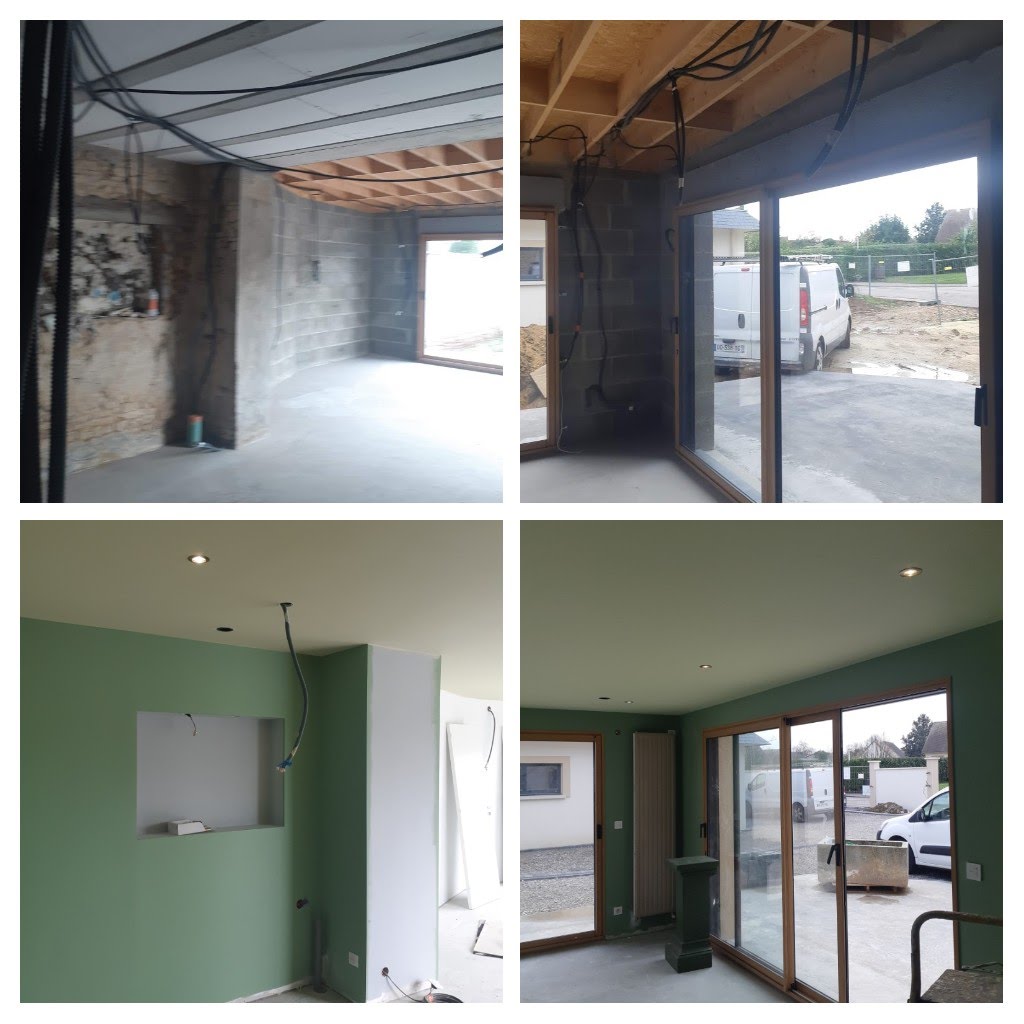 Travaux d'isolation et peinture intérieure à Caen – New Renovation Project